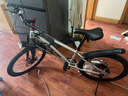 飛鴿（PIGEON）兒童山地自行車(chē)9-16歲中大童變速碟剎車(chē)24寸銀適合身高140-175cm 曬單實(shí)拍圖