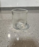 美杜【2只裝】簡約條紋水杯套裝高硼硅耐熱玻璃杯茶杯飲料杯早餐杯 條紋光柱杯2個裝 曬單實拍圖