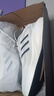 阿迪達斯 （adidas）男女運動鞋耐磨減震透氣潮流休閑跑步鞋 亮白/一號黑/淺灰 42.5 曬單實拍圖