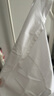 無印良品（MUJI）女式易干平紋盤扣襯衫女士襯衣外套內(nèi)搭春季款長袖新中式女裝上衣 白色 M （160/84A） 曬單實拍圖