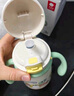 babycare草莓兒童保溫杯嬰幼兒寶寶水杯吸管杯學(xué)飲杯外出水壺兒童水杯 贈(zèng)直通吸嘴-手柄款 晨光黃 300ml 曬單實(shí)拍圖