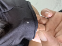 迪士尼女童拉丁舞服裝2024春夏季練習舞蹈少兒練功服荷葉邊流蘇黑連衣裙 黑色 170(建議身高165CM，13歲) 曬單實拍圖