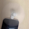 杰力源手機小風(fēng)扇直插迷你蘋(píng)果lightning接口小型風(fēng)扇type-c靜音大風(fēng)力MicroUSB插手機口袋便攜風(fēng)扇 【冰川白】便攜直插手機小風(fēng)扇 type-c接口 曬單實(shí)拍圖