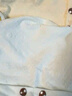 愛寶適嬰兒帽子夏季薄款a類新生兒胎帽無骨寶寶帽子囟門帽 藍(lán)+黃 S835 曬單實拍圖