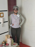 塔斯隊(duì)長(zhǎng)（TOSUOD）自行車頭盔變色磁吸風(fēng)鏡山地車男女安全帽公路車一體成型騎行裝備 奶茶色【升級(jí)磁吸風(fēng)鏡】隨光變色 L碼 曬單實(shí)拍圖