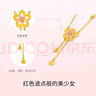 周六福春華球蘭黃金項(xiàng)鏈女足金吊墜七夕生日禮物計(jì)價(jià)A0614115 約5.44g  曬單實(shí)拍圖