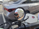 TEAEGG山地自行車后視鏡電動自行車倒車鏡廣角凸面鏡電動自行車反光鏡 圓形大號鏡2個裝【8cm鏡片】 曬單實拍圖