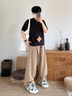 Tcellars板鞋男鞋中幫夏季新款潮流趣味涂鴉網(wǎng)面鞋厚底耐磨運動休閑馬丁靴 牛油果綠 單層 43 曬單實拍圖