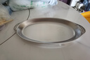 美廚（maxcook）304不銹鋼盤碟 魚盤盆碟橢圓盤碟30CM MCWA8366 曬單實拍圖