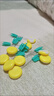 竿稍防纏硅膠太空管桿稍繩豆桿尾套管防竿尖主線纏繞太空豆小配件 【一組4枚】大號 曬單實拍圖
