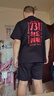 SJBOB2024電影731周邊姜武王志文同款T恤夏季男女純棉短袖2025 T 海報(bào)正反面黑色 M XL  170-175 C  125-140斤 曬單實(shí)拍圖