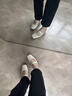 FIVE PLUS瑪麗珍女鞋2025夏季新款不累腳外穿軟底粗跟淺口法式仙女風單鞋 金色 37 曬單實拍圖