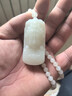 琢玉八刀和田玉觀(guān)音吊墜男款觀(guān)世音菩薩玉墜項鏈羊脂白玉掛件天冠化佛菩薩 款二羊脂玉大號60*25*12mm 附送鑒定證書(shū) 曬單實(shí)拍圖