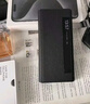 韓諾適用vivo x fold5手機殼新款vivoxfold5保護套折疊屏智能視窗翻蓋皮套鏡頭耐刮防摔真素皮 鈦度黑 曬單實拍圖