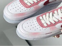 耐克（NIKE）球鞋定制 Air Force 1AF1空軍一號 淺墨染指 玫瑰情話 男女鞋 玫瑰情話 定制款不支持退換  35 .5 全新正品  假一賠十 曬單實拍圖