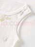 童泰（TONGTAI）嬰兒背心夏季純棉寶寶衣服兒童護(hù)肚馬甲男童女童打底內(nèi)衣提花 棕色 90 曬單實(shí)拍圖