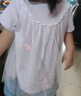 巴拉巴拉寶寶短袖t恤嬰兒女童上衣2025夏裝甜美網(wǎng)紗拼接時(shí)髦209225117004 曬單實(shí)拍圖