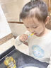 葆氏兒童牙刷2-6-12歲嬰兒軟毛萬毛寶寶訓(xùn)練乳牙刷6束刷毛橘藍(lán)2支套裝 曬單實(shí)拍圖