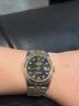 勞力士【二手99新】勞力士手表男表116233日志型系列18k表圈間金自動(dòng)機械男表手表 36MM表徑 黑盤(pán)鑲鉆刻度 曬單實(shí)拍圖
