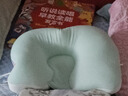 bebebus嬰兒定型枕0-6個月睡圓頭糾正頭型寶寶枕頭0-1歲定型枕抗菌防螨款 曬單實(shí)拍圖