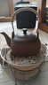 圍爐煮茶陶壺茶具家用養(yǎng)生壺沖茶壺電陶爐泡茶器 提梁大螺旋 1100ml 曬單實拍圖