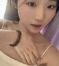 芯奢正宗綠檀木雙圈手串女士女生木質(zhì)文玩中式佛珠手鏈男士手把件禮物 綠檀木手串 曬單實拍圖