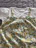 優(yōu)奇女嬰夏裝莫代爾嬰兒衣服短袖連體衣夏季薄款寶寶裙子甜美可愛哈衣 曬單實拍圖