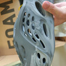 阿迪達(dá)斯yeezyfoam水泥灰椰子夏季清涼運(yùn)動(dòng)洞洞鞋IE4931UK1146 曬單實(shí)拍圖