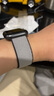 蘋果applewatch原裝尼龍回環(huán)表帶原裝表帶iwcth6/7/8/9 Ultra表帶 鐵錨灰色 全新無盒 44/45/49mm與S10 46mm通用 曬單實拍圖