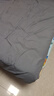 京東京造 悅?cè)岽矄螁渭?120g加厚耐用 A類磨毛床罩 230x250cm 科技灰 曬單實拍圖