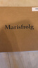 Marisfrolg瑪絲菲爾2025秋季新款棕色假兩件真絲v領(lǐng)無袖針織衫開衫 生土棕 S 曬單實(shí)拍圖