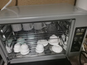 先科消毒柜家用小型紫外線消毒碗柜迷你臺(tái)式餐具碗筷收納柜廚房美甲柜消毒機(jī) 38L雙平架-高配款（茶杯丶奶瓶丶衣物丶玩具） 曬單實(shí)拍圖