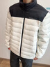 波司登（BOSIDENG）【疊變】三合一沖鋒衣鵝絨羽絨服防水男女同款外套B250331320 云溪白/黑藏青|8646/5295|864B XL 175/96A 體重約130-140斤 曬單實(shí)拍圖