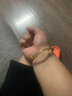 筱惠黃金手鐲經(jīng)典光板小眾年輕款光面細(xì)扁形推拉款金包銀鐲子送媽媽 金1.3克-總重約25克-四方推拉手鐲 曬單實拍圖