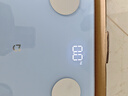 米家（MIJIA）小米智能體脂秤S400 藍(lán)色 雙接家用電子秤體重秤高精準(zhǔn)25項(xiàng)身體數(shù)據(jù)平衡測試 塑形減脂 體重管理 曬單實(shí)拍圖