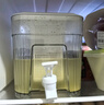 鴻迪冷水壺冰箱涼水壺帶水龍頭家用大容量飲料桶涼白開冰水果汁冷水桶 【白色冷水壺】大容量 不耐高溫 曬單實(shí)拍圖