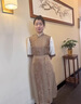 凡黛克酒店迎賓服裝少數(shù)民族東南亞泰國特色餐廳服務(wù)員工作服定制連衣裙 【女款】咖色-單上衣 XL 曬單實(shí)拍圖