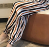 予瑾(人綿)海邊度假沙灘褲女士夏季薄款哈倫燈籠褲防蚊褲寬松綿綢 (1條)黃白典雅 L 170 曬單實(shí)拍圖