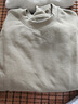 無印良品（MUJI）女式 毛圈 運(yùn)動(dòng)衫 女士衛(wèi)衣外套女款春秋 BBQ92C4S 淺灰棕色 L (165/88A) 曬單實(shí)拍圖