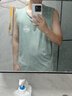 班尼路（Baleno）冰絲背心男夏季冰感無(wú)袖上衣男士網(wǎng)眼運(yùn)動(dòng)透氣速干潮流痞帥坎肩 曬單實(shí)拍圖