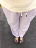 浪莎彎刀褲子女夏季薄款2025新款冰絲防曬速干褲垂感寬松休閑山本褲 曬單實(shí)拍圖