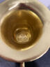 銅鈺緣吉金青銅器工藝品晉侯鳥尊何尊三星堆面具獸面紋方鼎爵杯博山爐 何尊-高12cm 曬單實拍圖
