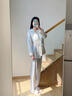 鉑吶苓月子服夏季薄款產(chǎn)后哺乳睡衣孕婦和服喂奶家居服套裝透氣 月子服【蝴蝶和服】 L碼(100-130斤) 曬單實(shí)拍圖