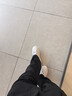adidas STAN SMITH PF厚底增高板鞋小白鞋男女阿迪達(dá)斯官方三葉草   白/黑   39 曬單實拍圖