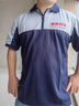 境潤4S店汽修polo衫工作服定制印logo夏季車(chē)間維修廠(chǎng)冰絲勞保短袖T恤 A款【拉鏈拼色款】藏藍色拼淺灰 S 曬單實(shí)拍圖