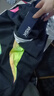 ASK JUNIOR男童褲子2025夏薄款印花長褲時(shí)尚涼爽兒童防蚊褲 黑色 170 曬單實(shí)拍圖