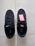 李寧男鞋運動(dòng)板鞋春夏季皮面黑色休閑鞋子 黑色（店長(cháng)推薦） 44 曬單實(shí)拍圖