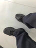 啄木鳥老爹鞋男鞋ins潮鞋隱形內(nèi)增高鞋12cm10cm透氣厚底百搭增高鞋子男 黑色12cm(隱形內(nèi)增高可拆卸款） 43 曬單實拍圖