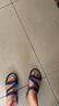 CORCS CROCS卡洛女鞋激浪速干舒適卡駱CR0CS女涼鞋輕便軟底休閑沙灘拖鞋 牛仔藍(lán) 37 曬單實(shí)拍圖