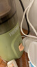 THERMOS（膳魔師） 多功能家用電動(dòng)榨汁機(jī)大口徑果汁機(jī) 渣汁分離 好物小型橙汁機(jī) EHA-2107-G綠色 曬單實(shí)拍圖